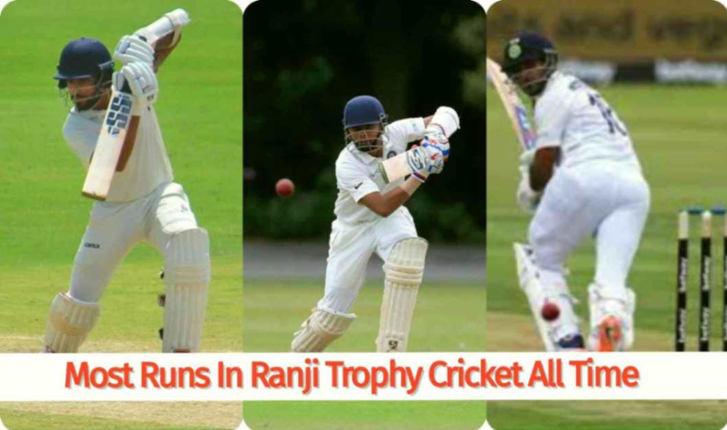 this is about detailed look on the players who scored most runs in ranji trophy