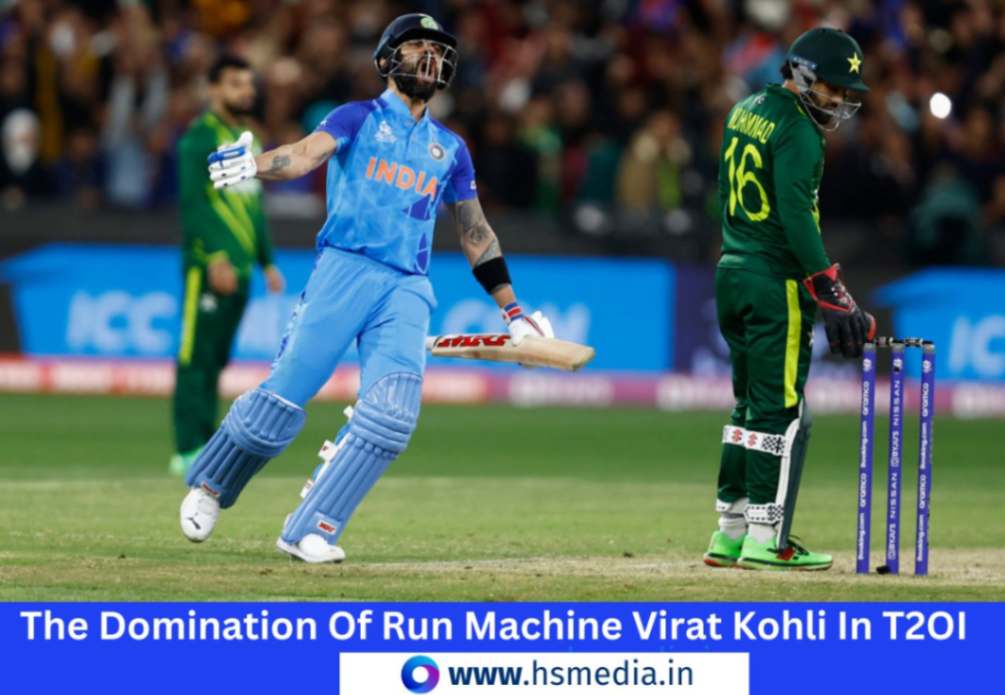 The domination of Run machine Virat Kohli in T20I.