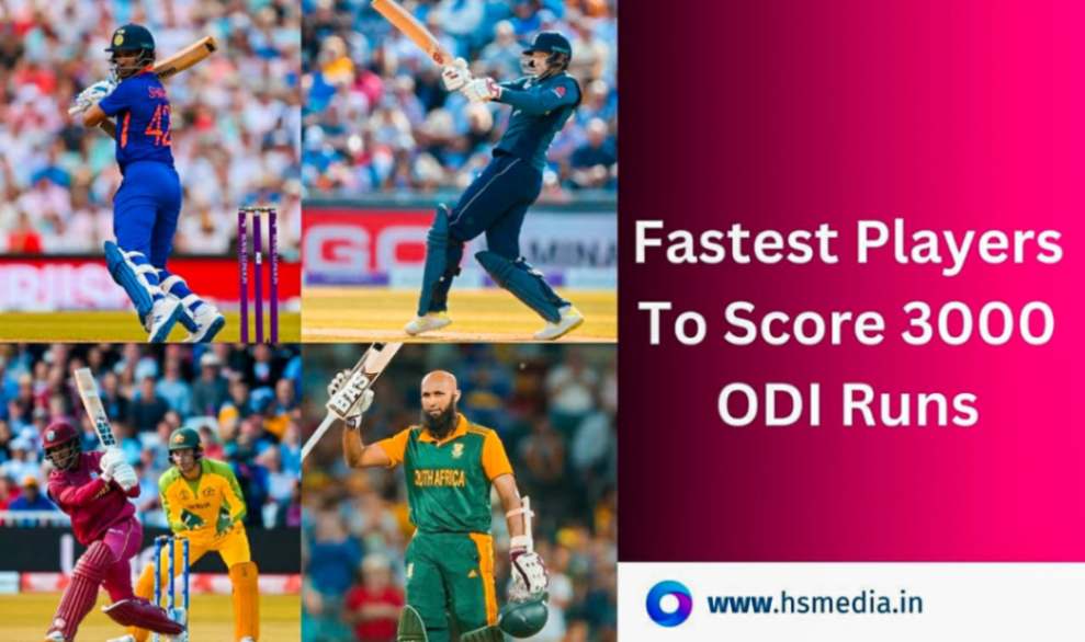 it covers the fastest players who scored 3000 odi runs.