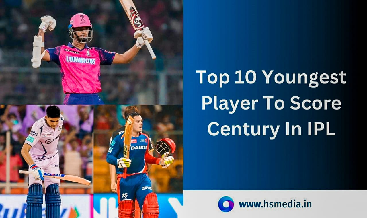 10 youngest player in ipl to score century.
