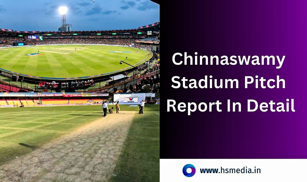 Detailed information on chinnaswamy stadium pitch report.