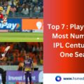HIGHEST CENTURIES IN IPL