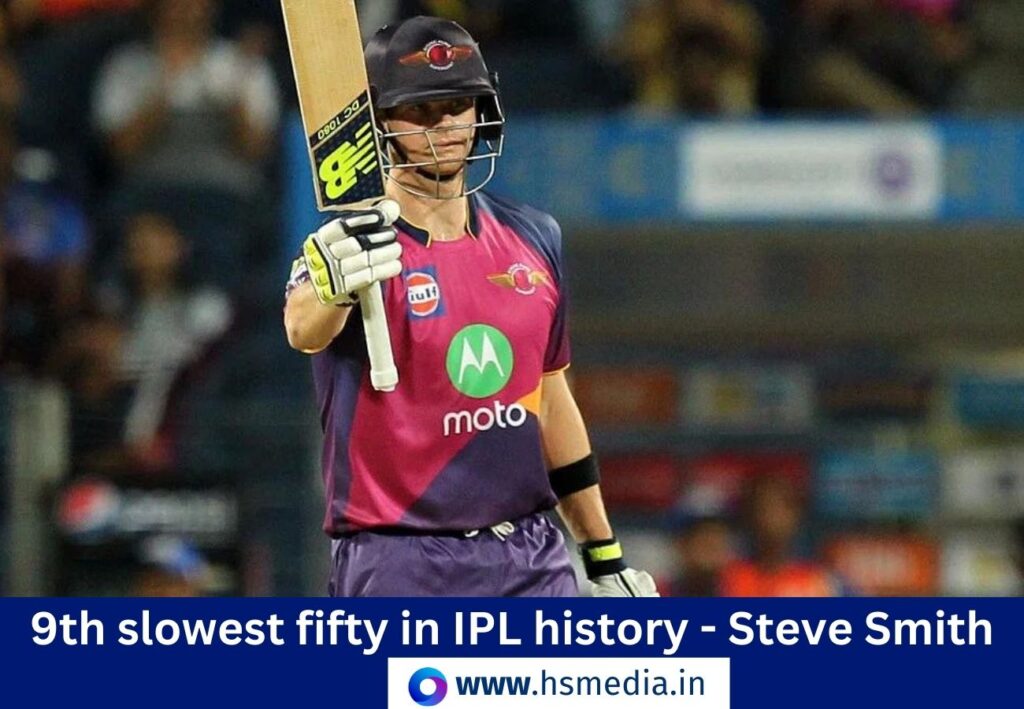 Steve Smith ipl fifty against Mumbai Indians.
