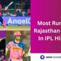 10 players who made most runs for RR in IPL.